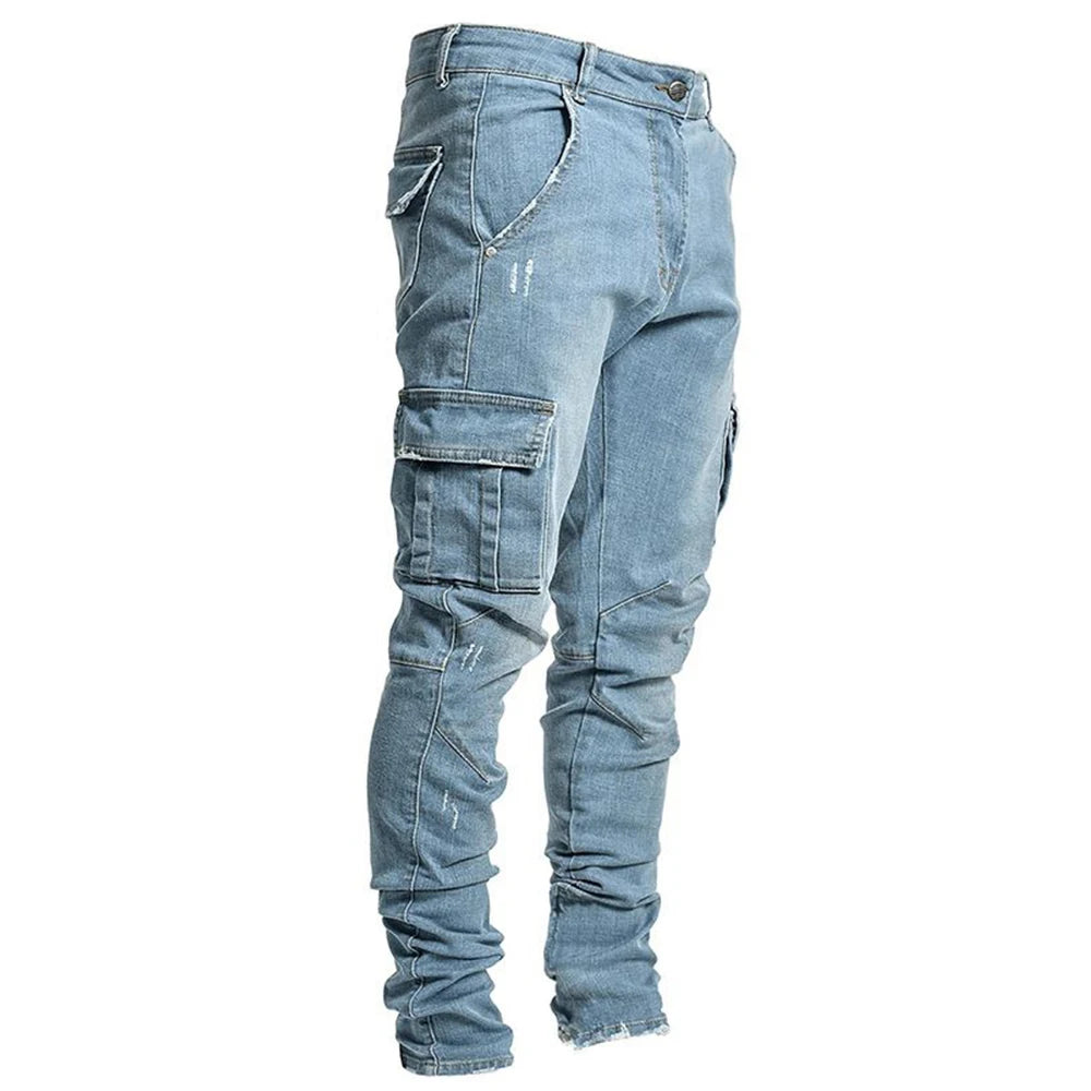 Pantalones vaqueros elásticos  joggers