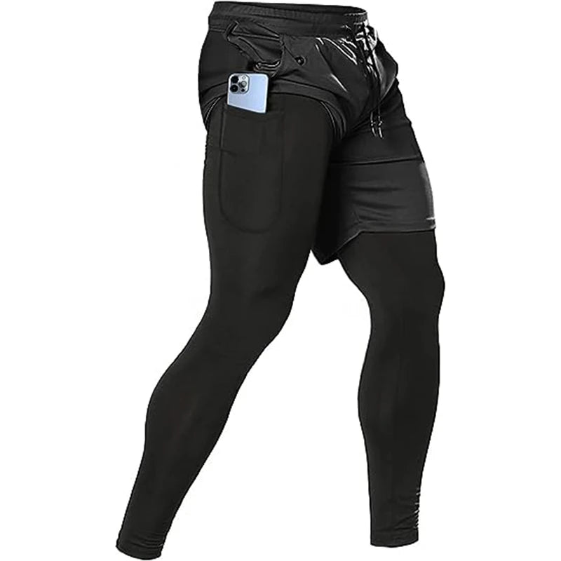 Pantalones deportivos 2 en 1