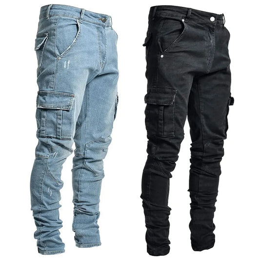 Pantalones vaqueros elásticos  joggers