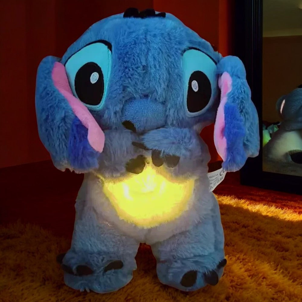 Peluche con luz y respiración